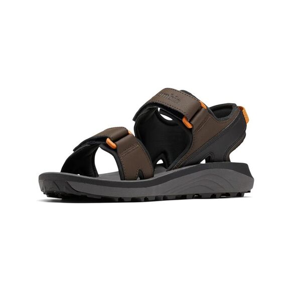 NWT COLUMBIA Mens Brown Traction Trailstorm Round Toe Sandals Shoes 10 - Picture 1 of 4